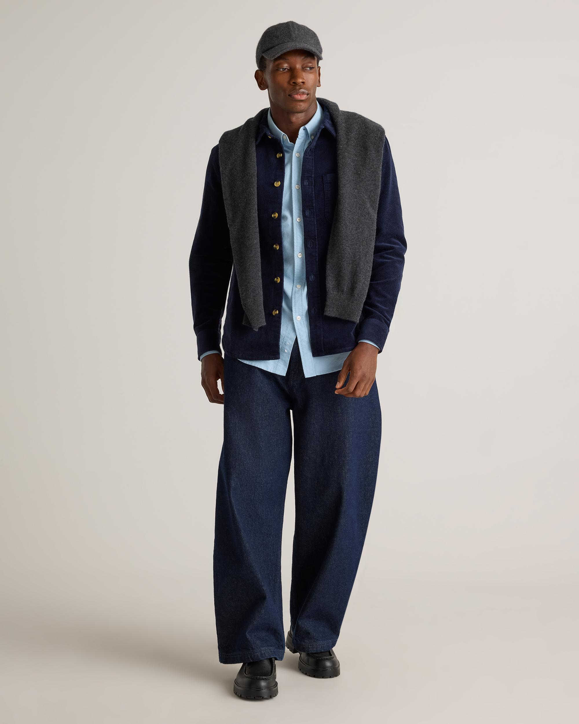 Quince | Men's Organic Stretch Corduroy Overshirt Organic Cotton Product Image