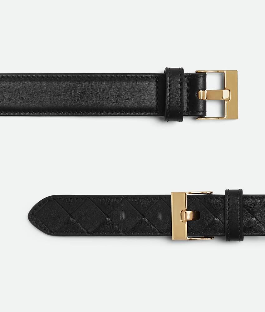 Women's Watch Belt in Black Product Image
