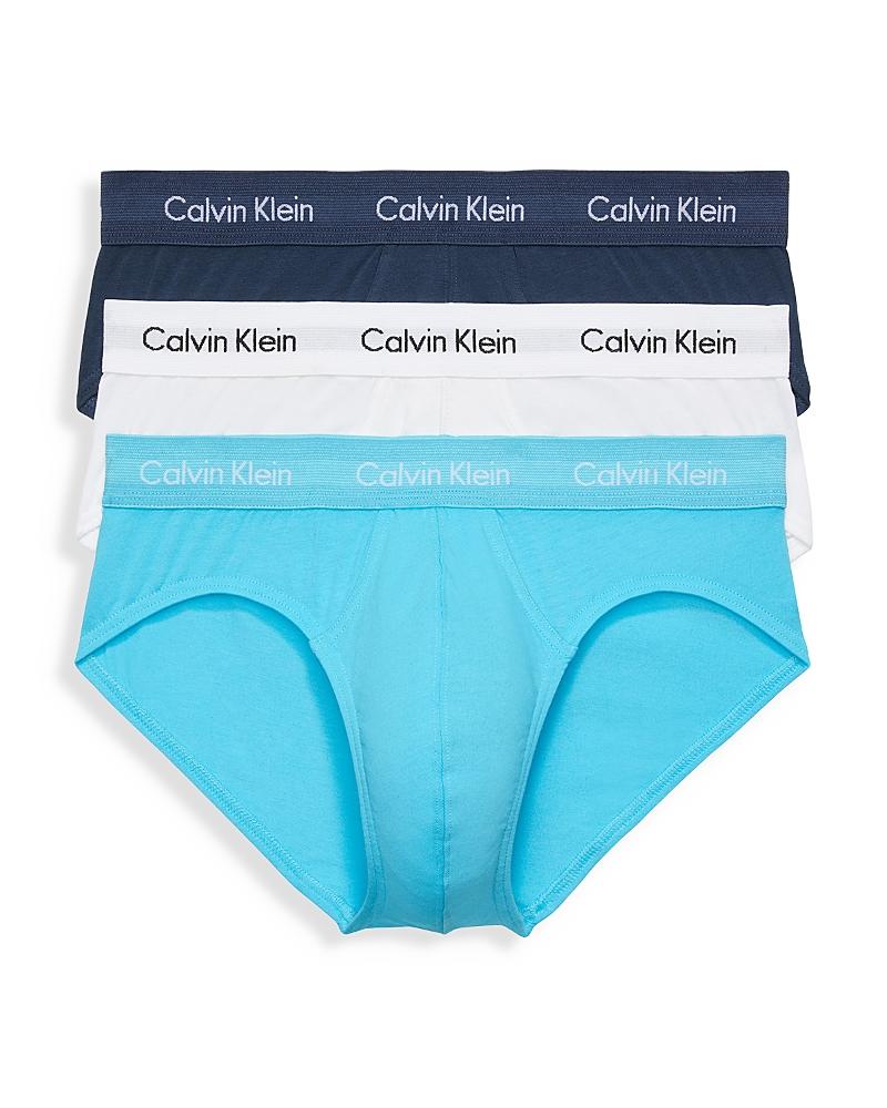 Calvin Klein Cotton Stretch Moisture Wicking Hip Briefs, Pack of 3 Product Image