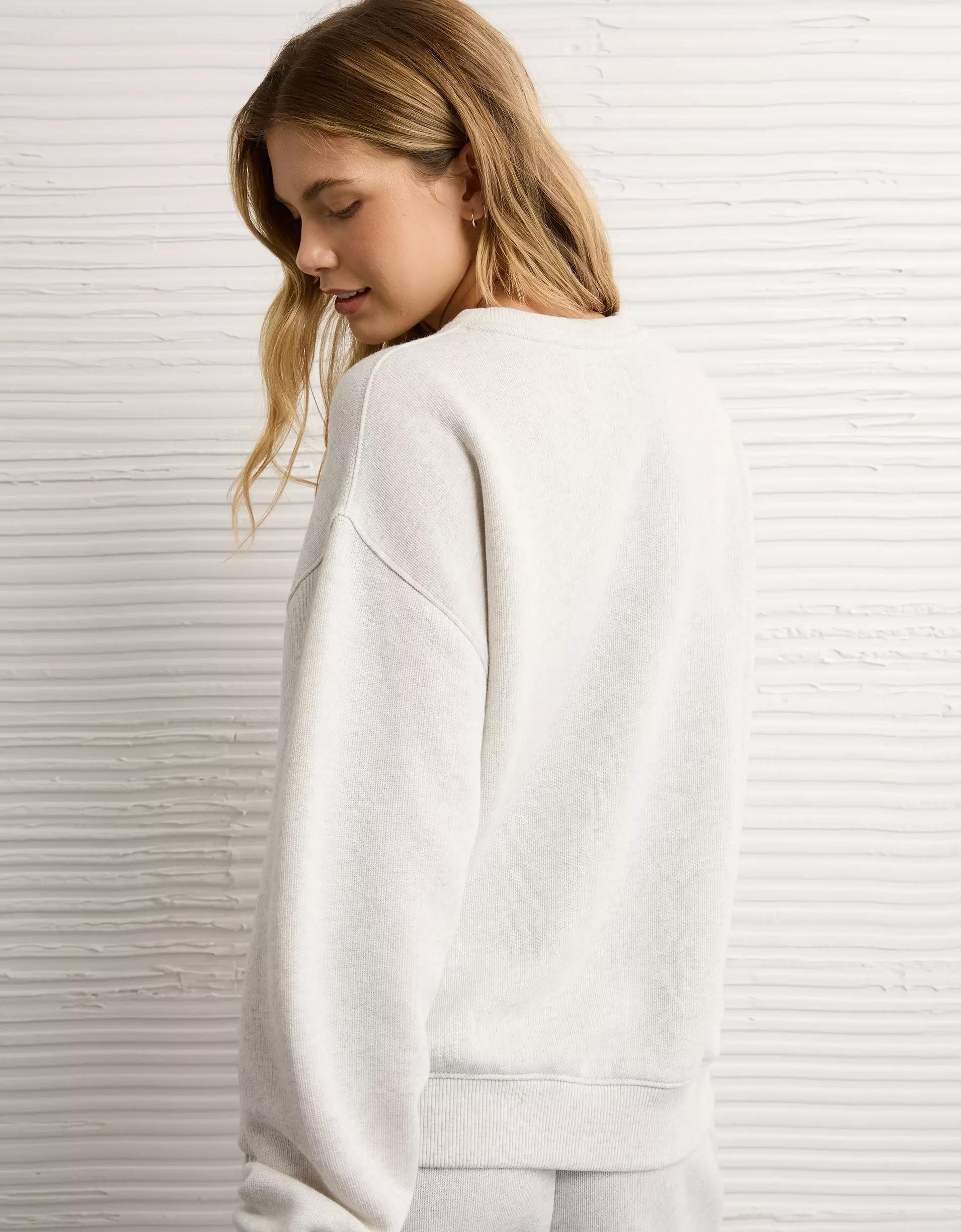 AE NFL Buffalo Bills Graphic Relaxed Fit Sweatshirt Product Image