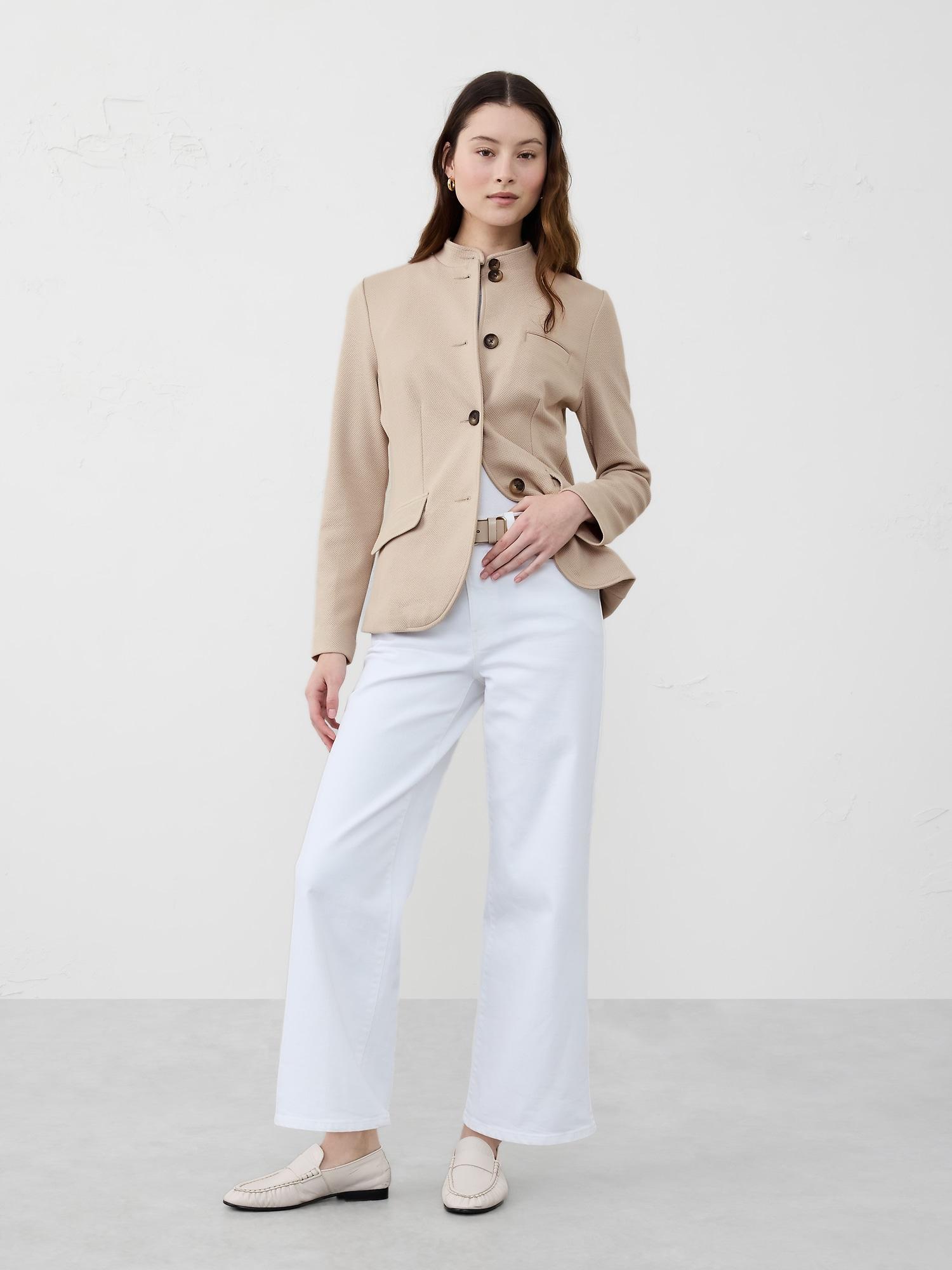 Knit Pique Blazer Product Image