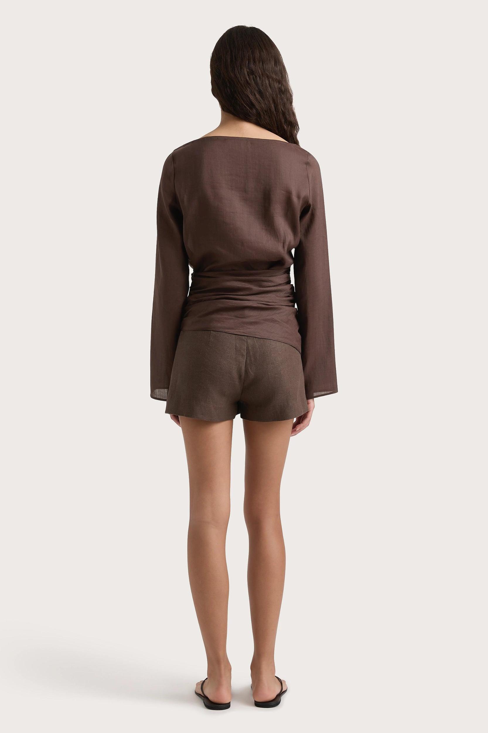 Adelia Top Bistre - Final Sale Product Image