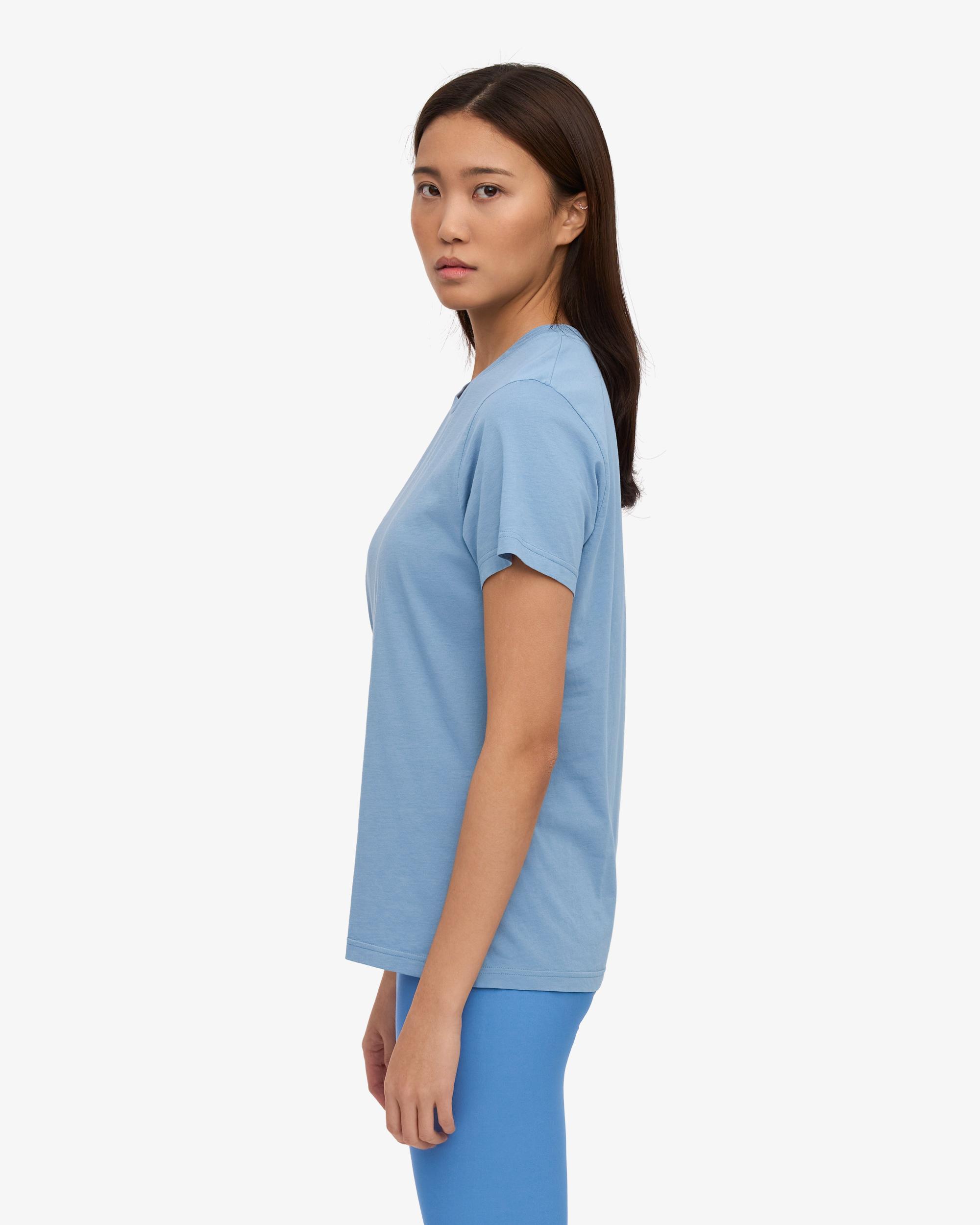 Women Light Organic Tee - Seaside Blue Product Image