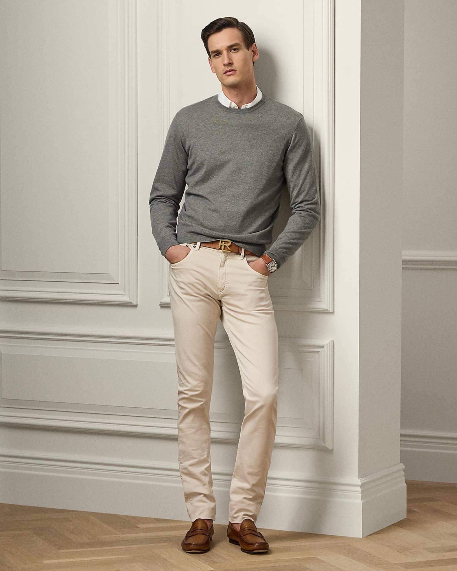 Men's Cashmere Crewneck Sweater Product Image