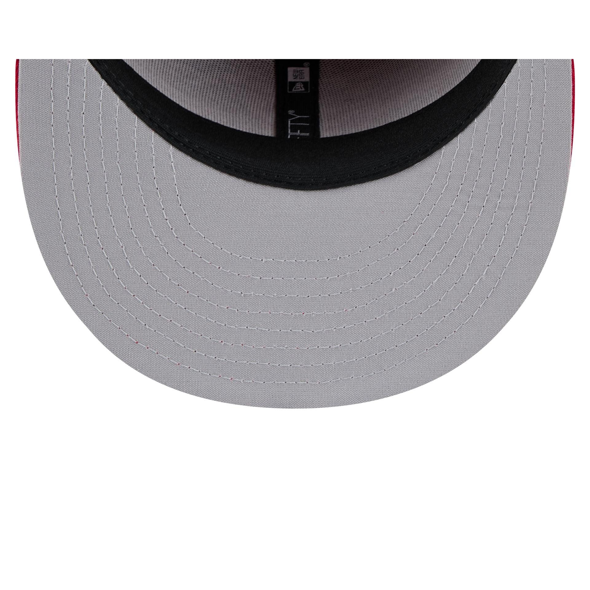 Seattle Seahawks 2025 Sideline Hot Weather Split Panel 9FIFTY Snapback Hat Male Product Image