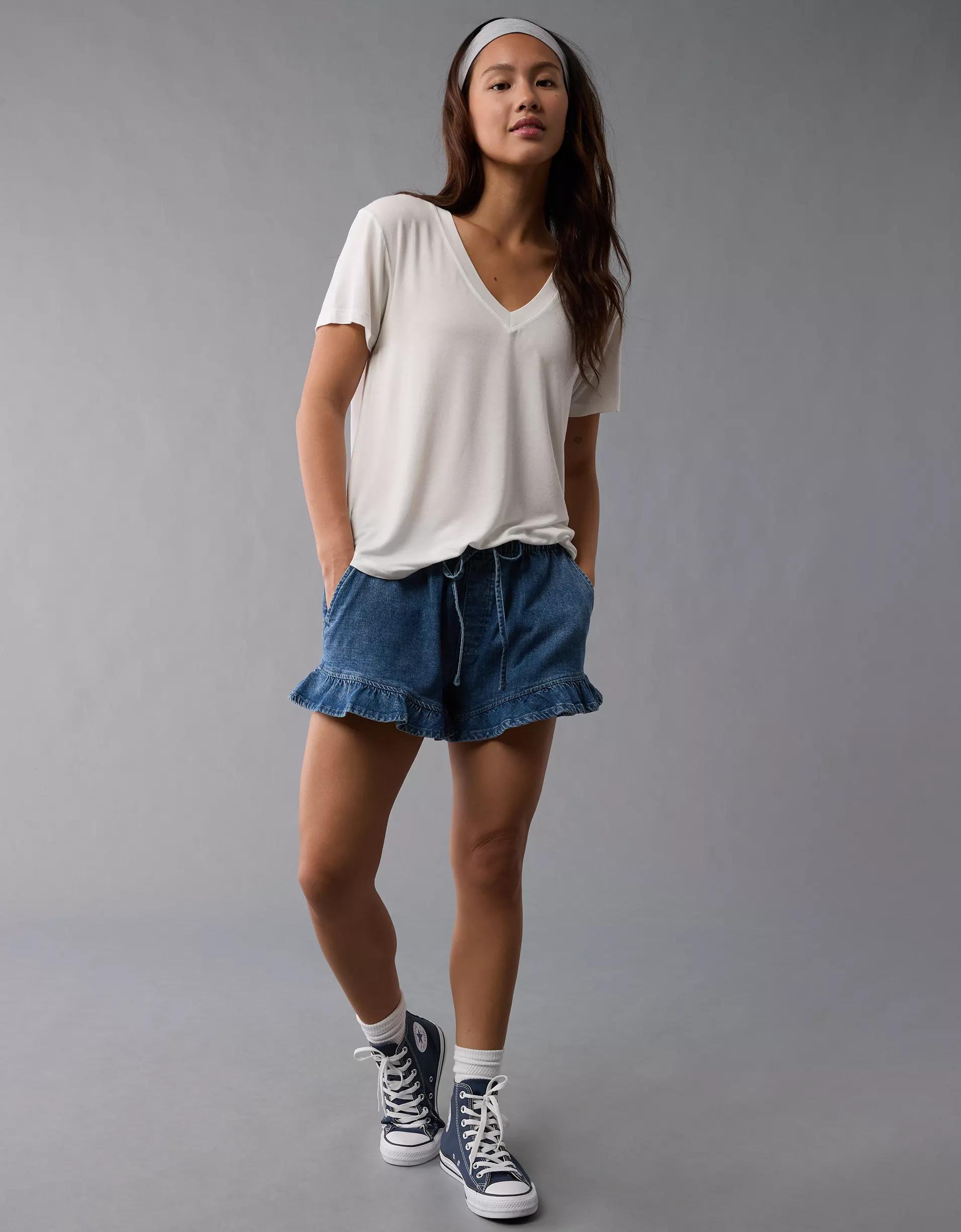 AE Soft & Sexy V-Neck T-Shirt Product Image