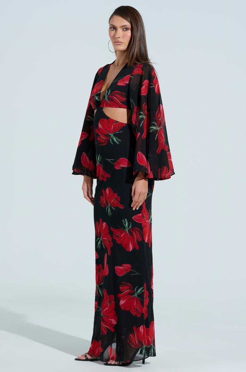 JUNIPER PRINTED MAXI DRESS Product Image