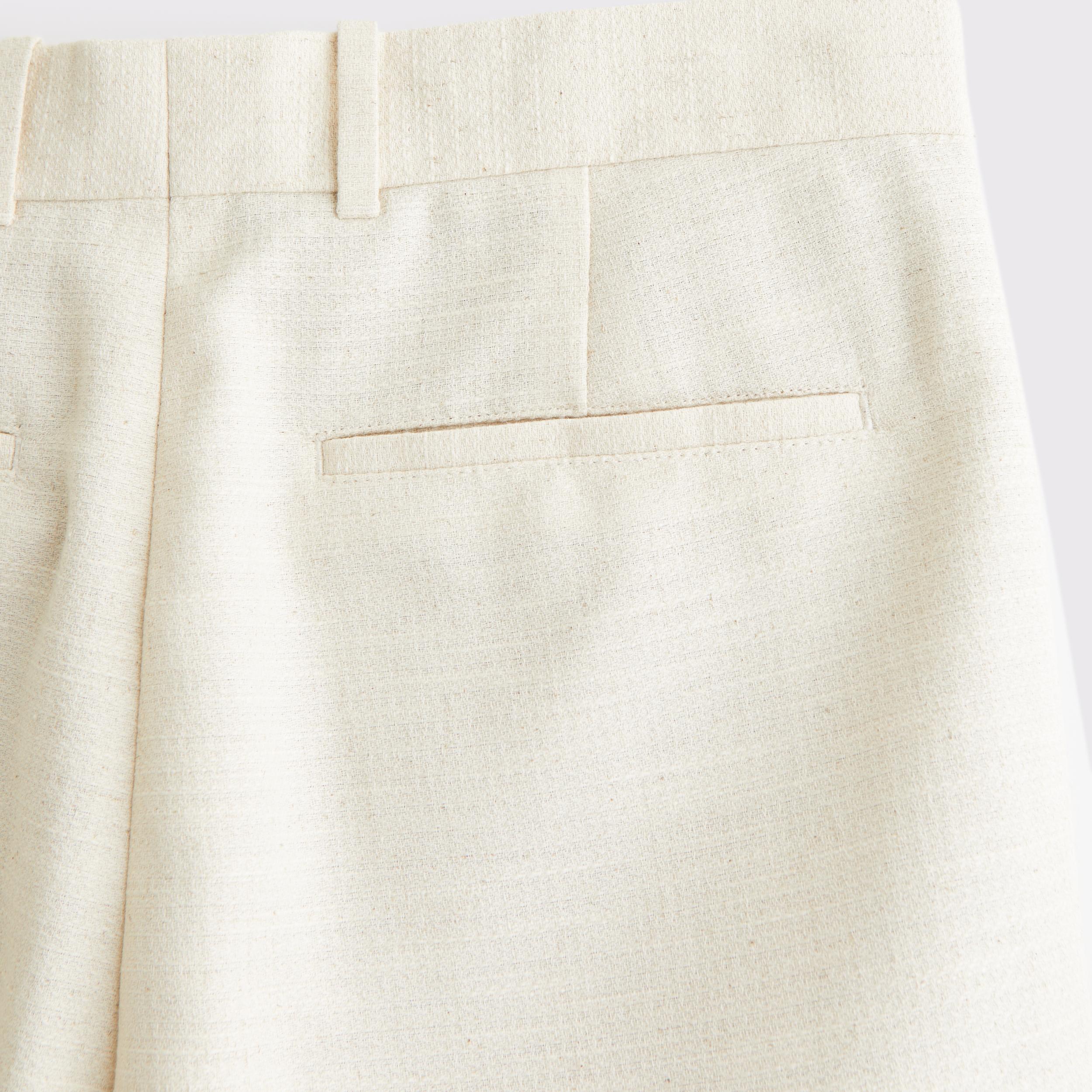 The A&F Collins Cotton-Texture Suit Pant Product Image