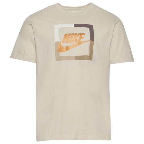 Nike Mens Nike Futura Block T-Shirt - Mens Old Royal/Grey Product Image