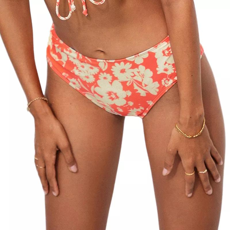Women's Cupshe Blooming Kapok Bikini Bottoms, Size: XL, Pink Floral Product Image