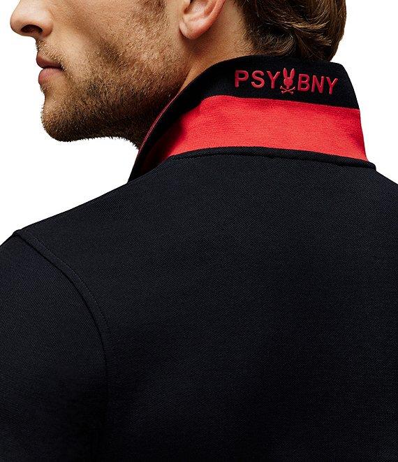 Psycho Bunny Sayer Bunny Pique Polo Shirt Product Image
