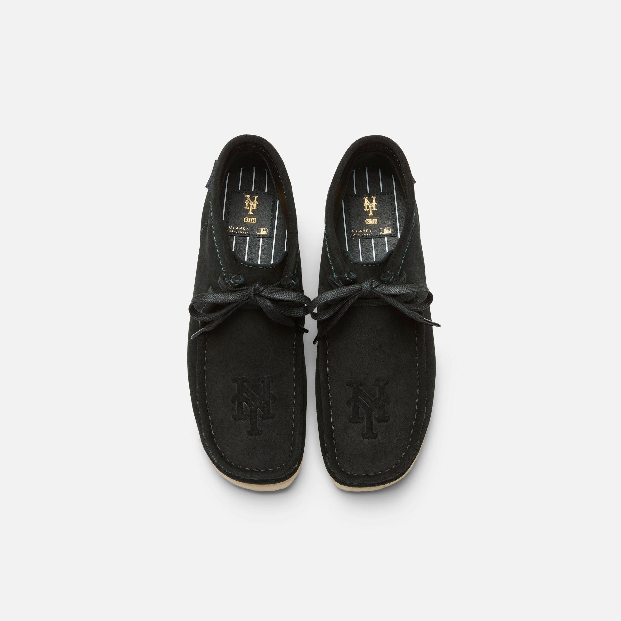 Kith & Clarks for New York Mets Wallabee Boot - Dark Green Suede Male Product Image