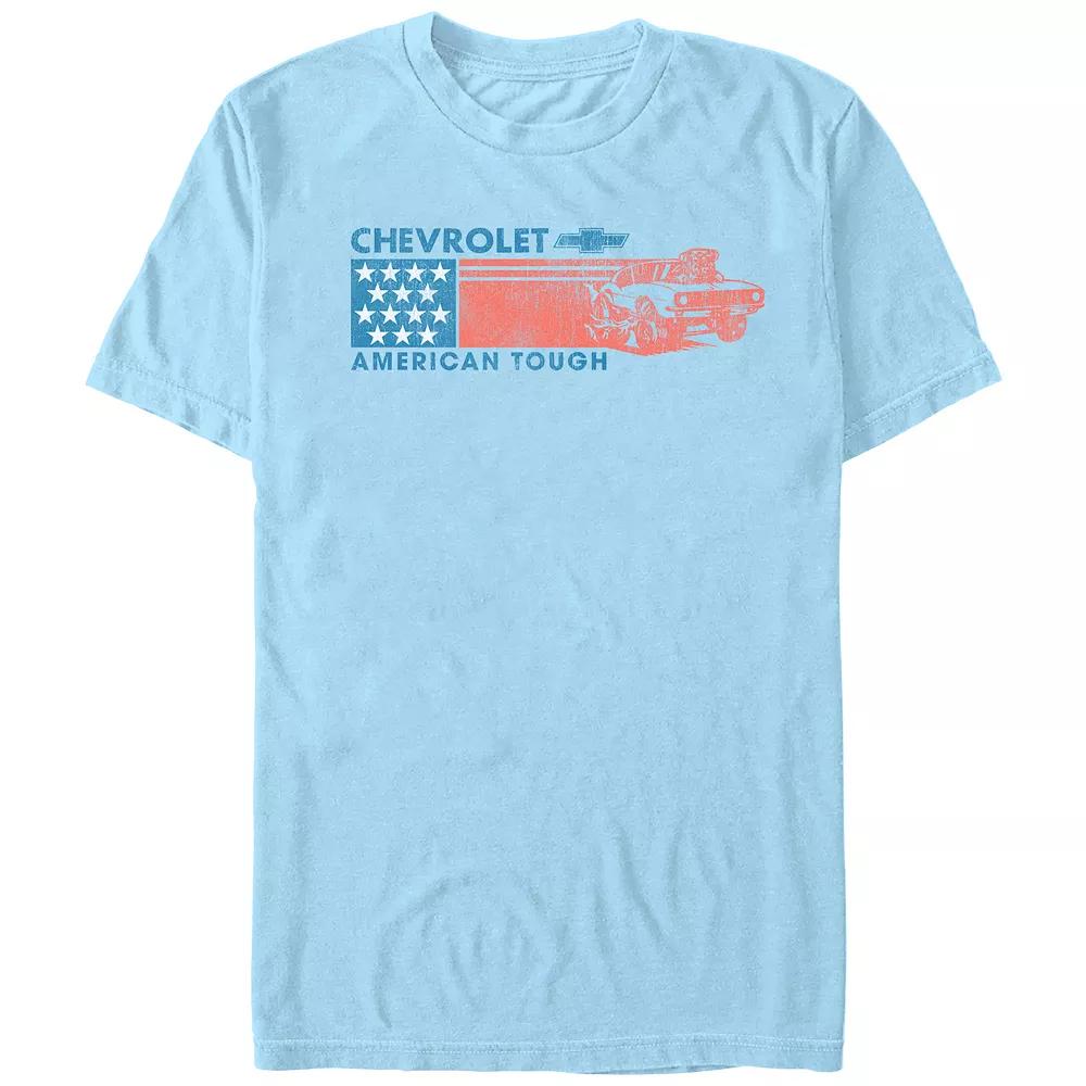 Men's Chevrolet American Tough USA Flag Graphic Tee,  Product Image