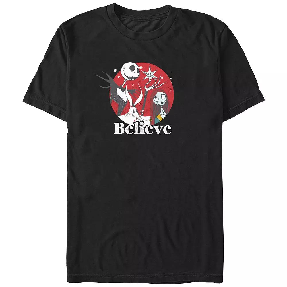 Disney's The Nightmare Before Christmas Believe Big & Tall Graphic Tee, Men's,  Product Image