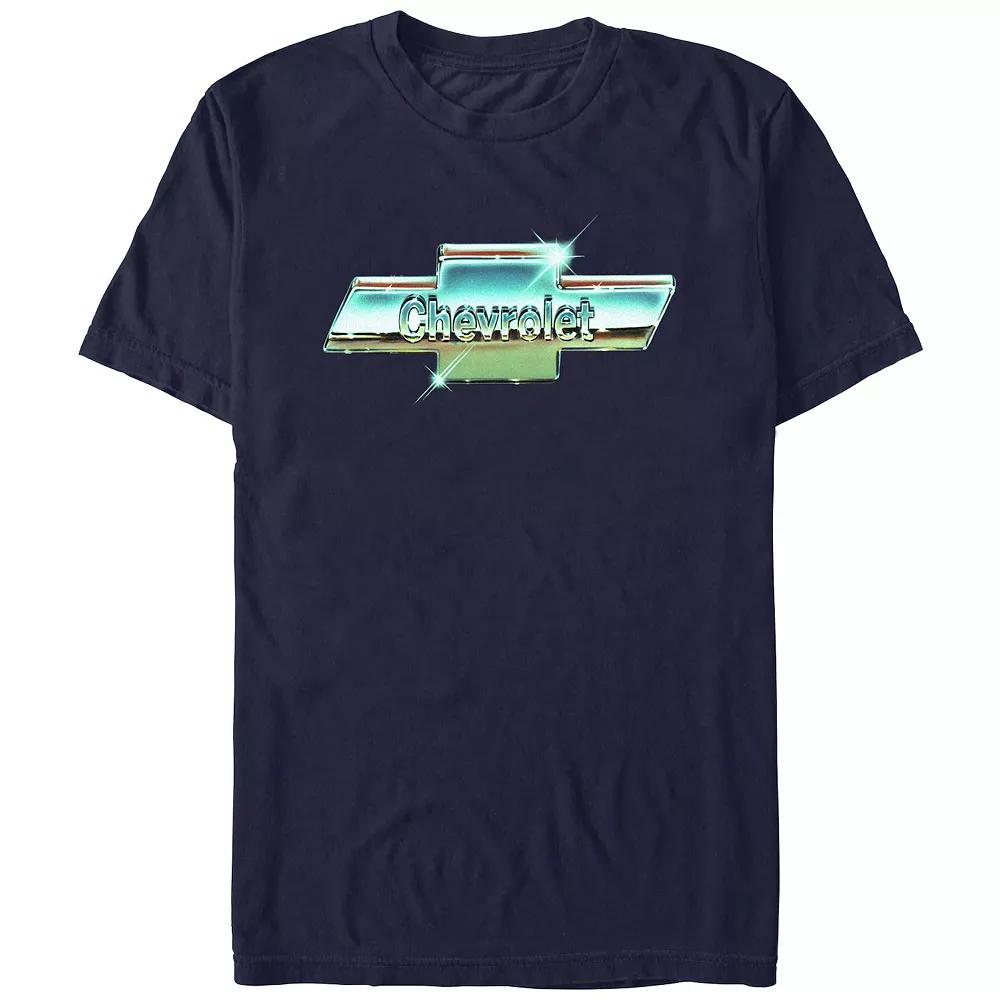Men's Chevrolet Chrome Logo Graphic Tee,  Product Image
