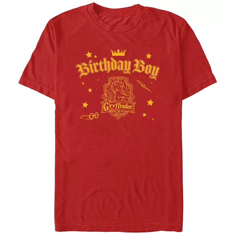 Men's Harry Potter Gryffindor Birthday Boy Graphic Tee,  Product Image