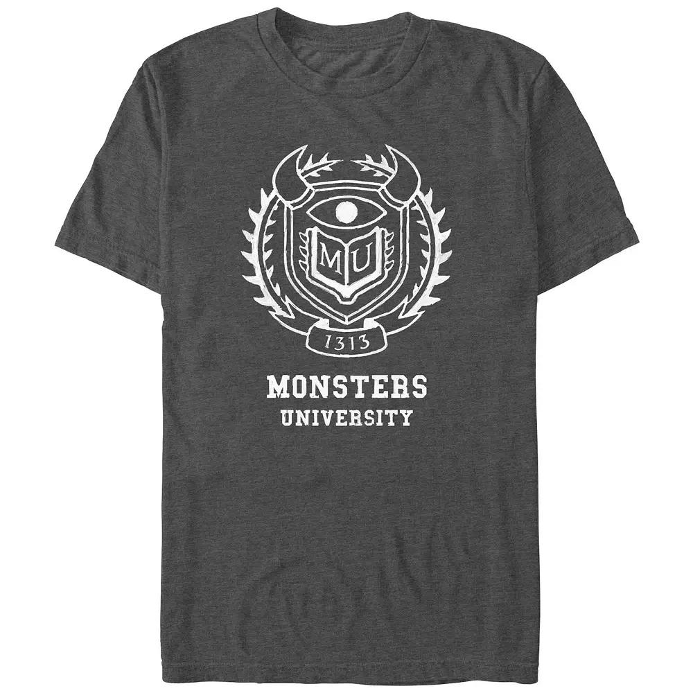 Disney / Pixar's Monsters University Crest 1313 Big & Tall Graphic Tee, Men's,  Product Image