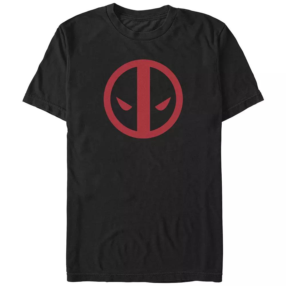 Big & Tall Marvel Deadpool Face Icon Graphic Tee, Men's,  Product Image