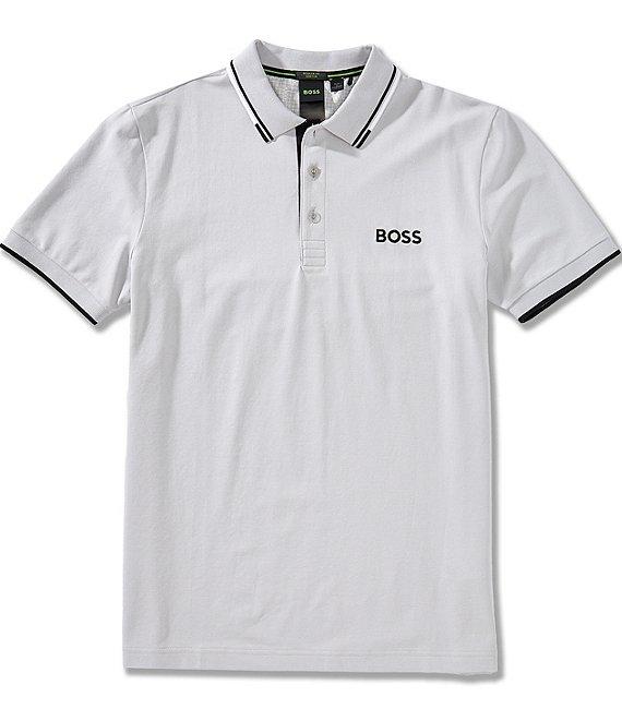 Hugo Boss BOSS Performance Stretch Paddy Pro Short Sleeve Polo Shirt Product Image