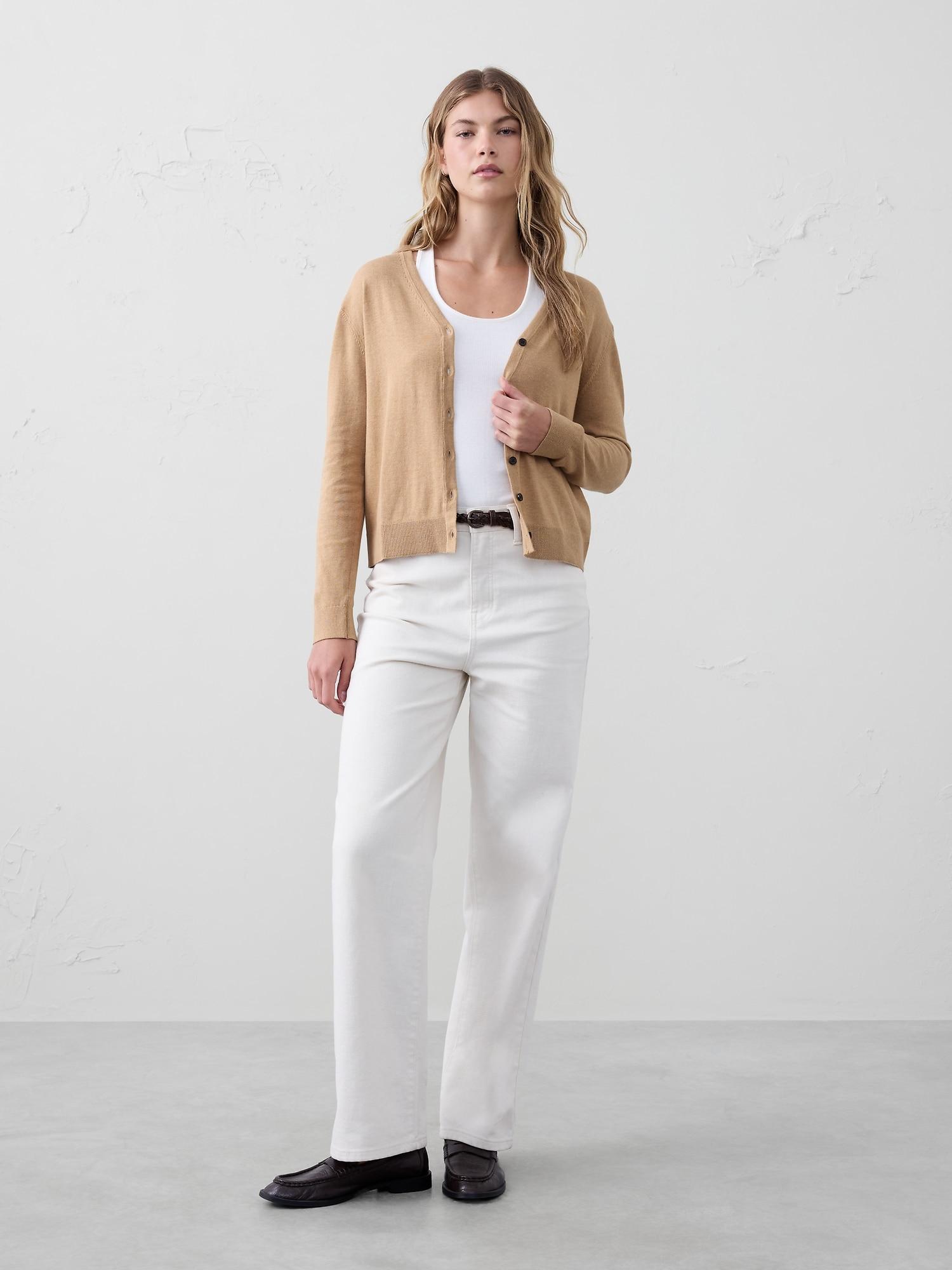 Forever V-Neck Cardigan Product Image