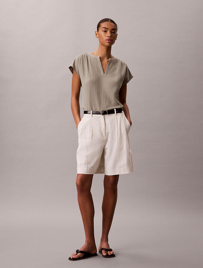Double Gauze Relaxed T-Shirt Product Image