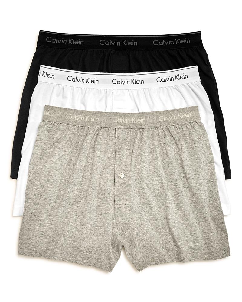 Calvin Klein Mens Cotton Classics 3-Pack Knit Boxer Product Image