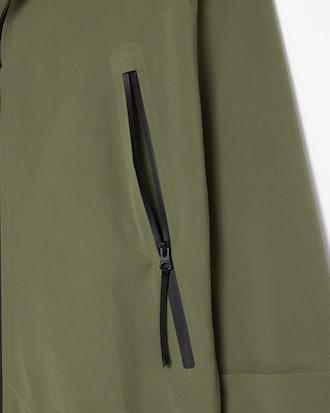 Long Oversized Water-Repellent Parka Product Image