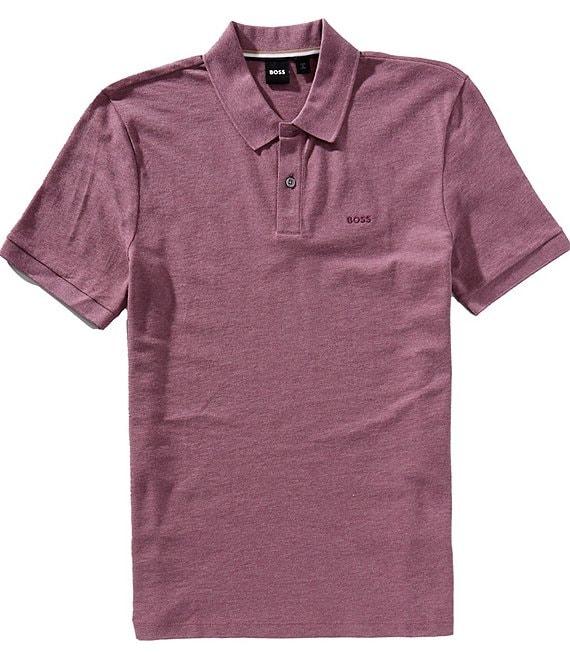 Hugo Boss BOSS Pallas Pima Cotton Short Sleeve Polo Shirt Product Image