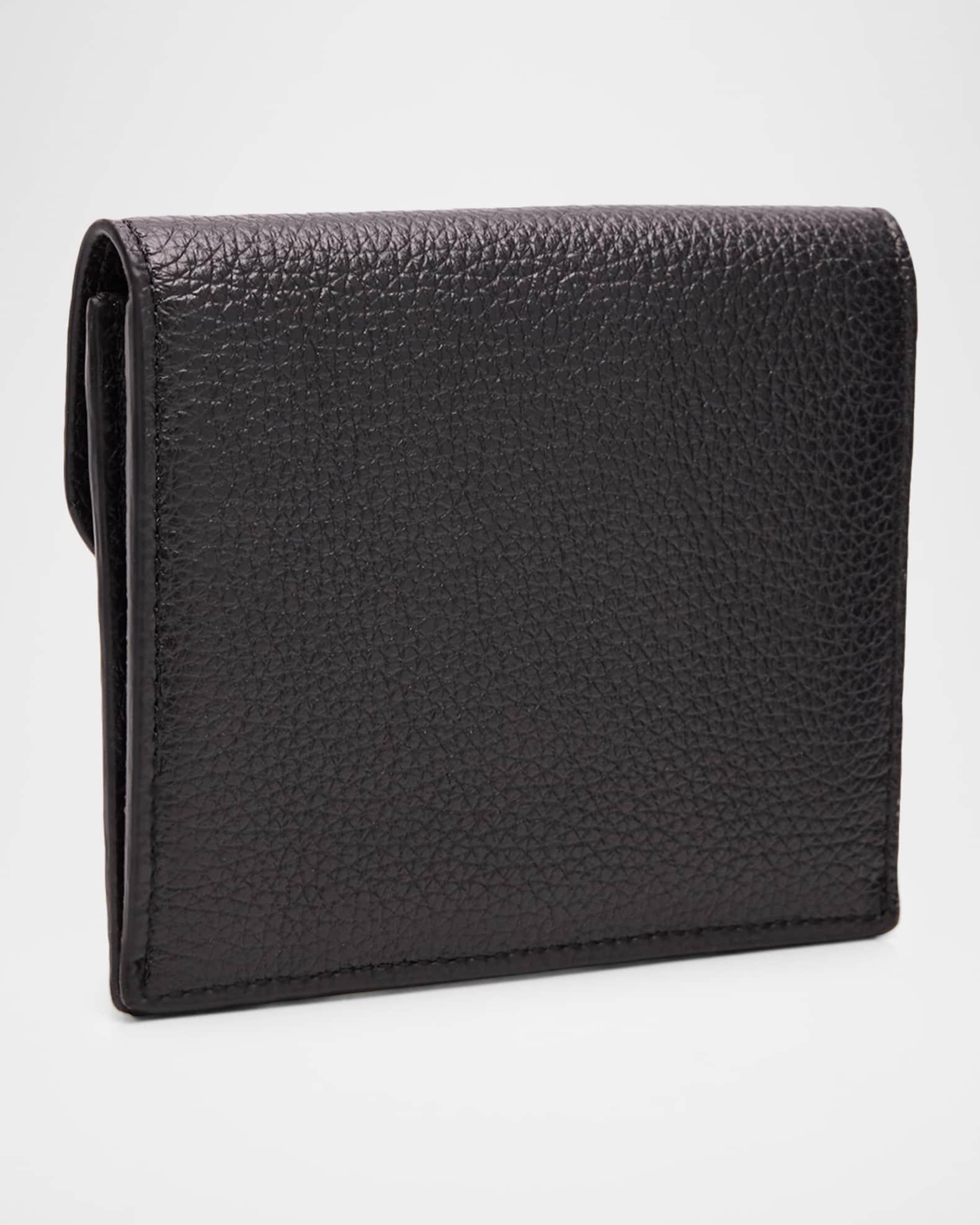 T-Lock Grained Leather Cardholder Product Image
