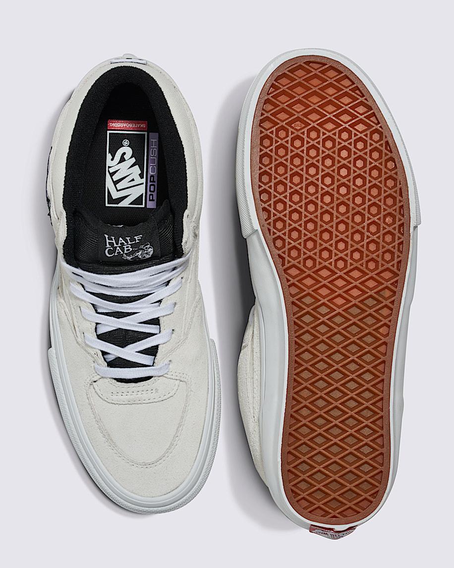 Skate Half Cab Shoe in Marshmallow White| Vans US Product Image