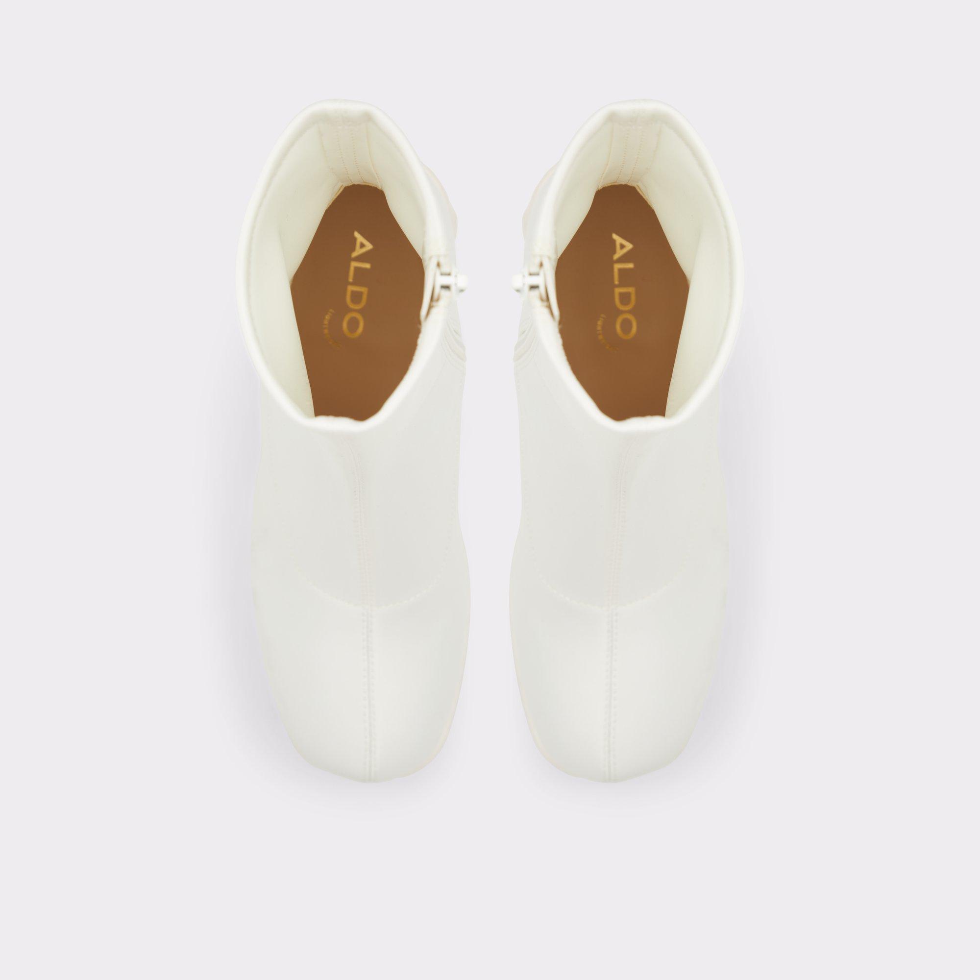 ALDO Grandstep - Women's Dress Boot - White, Size 10 Product Image