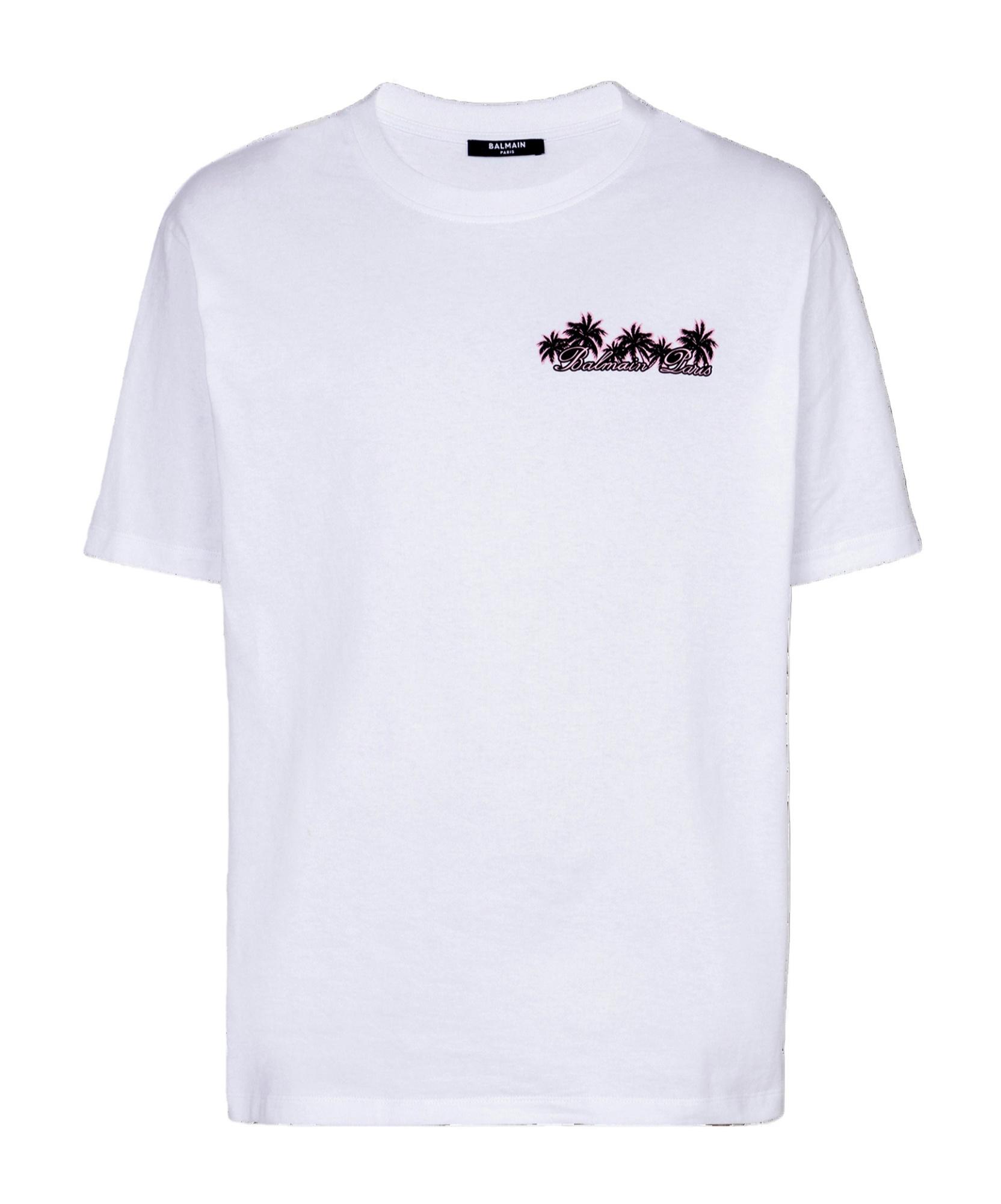 BALMAIN Club T-shirt In White Product Image