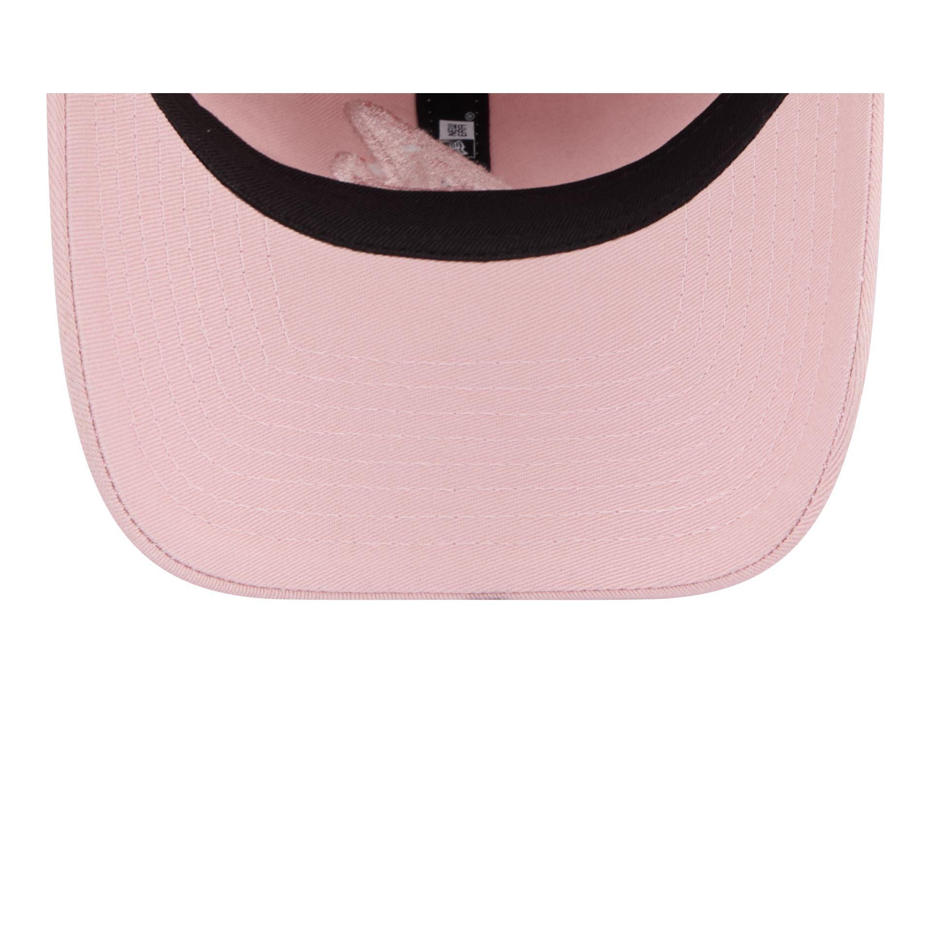 Atlanta Braves Women's Pink 9TWENTY Adjustable Hat Female Product Image