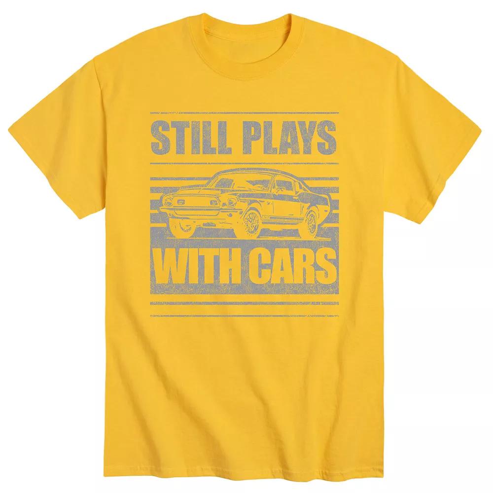 Men's Still Plays With Cars Tee,  Product Image