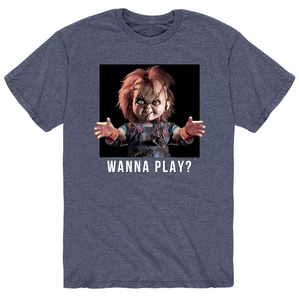Big & Tall Chucky Play Graphic Tee, Men's,  Product Image