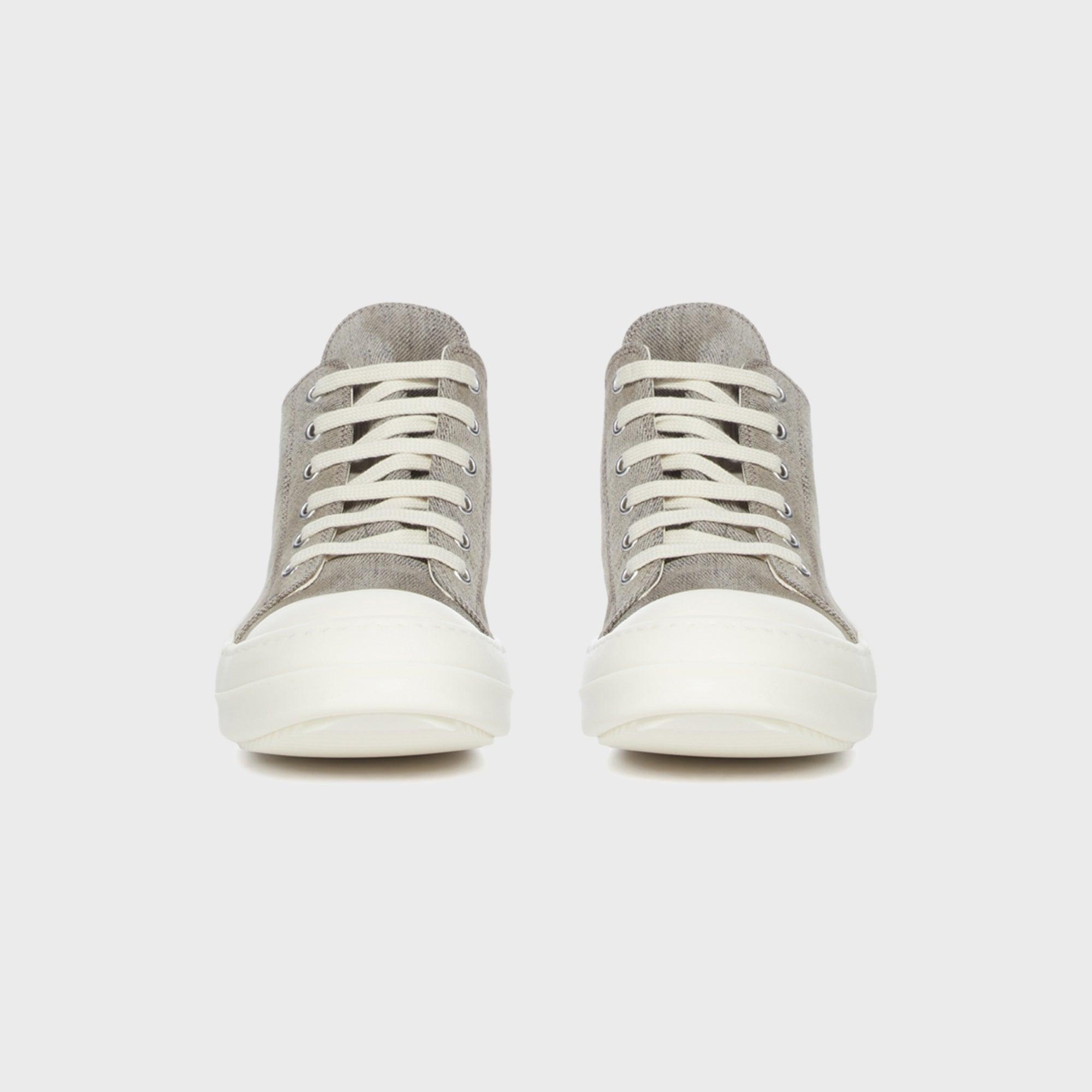 Rick Owens DRKSHDW Scarpe Denim Low - Dust / Milk Male Product Image