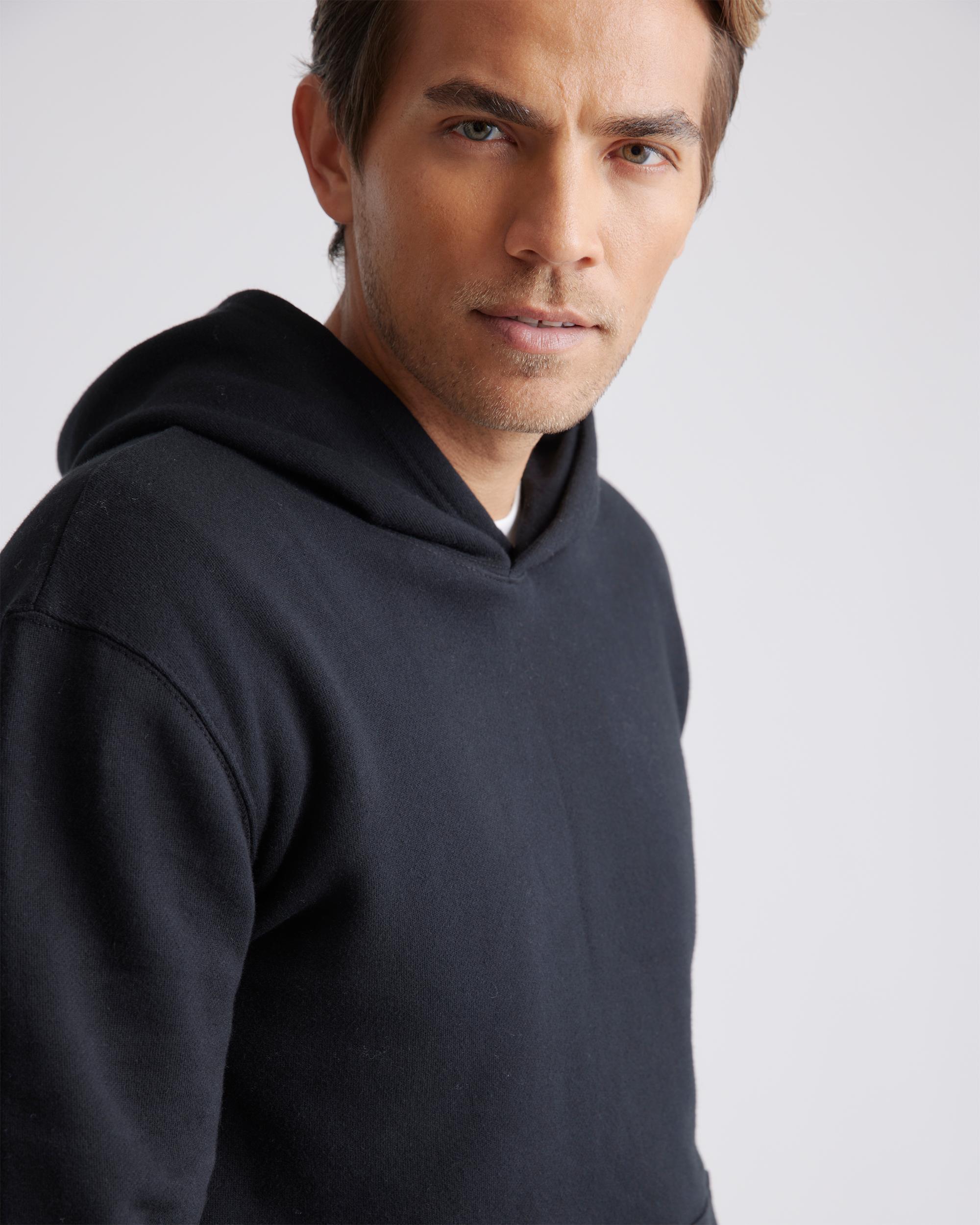 Quince | Men's Organic Heavyweight Fleece Hoodie Organic Cotton Product Image