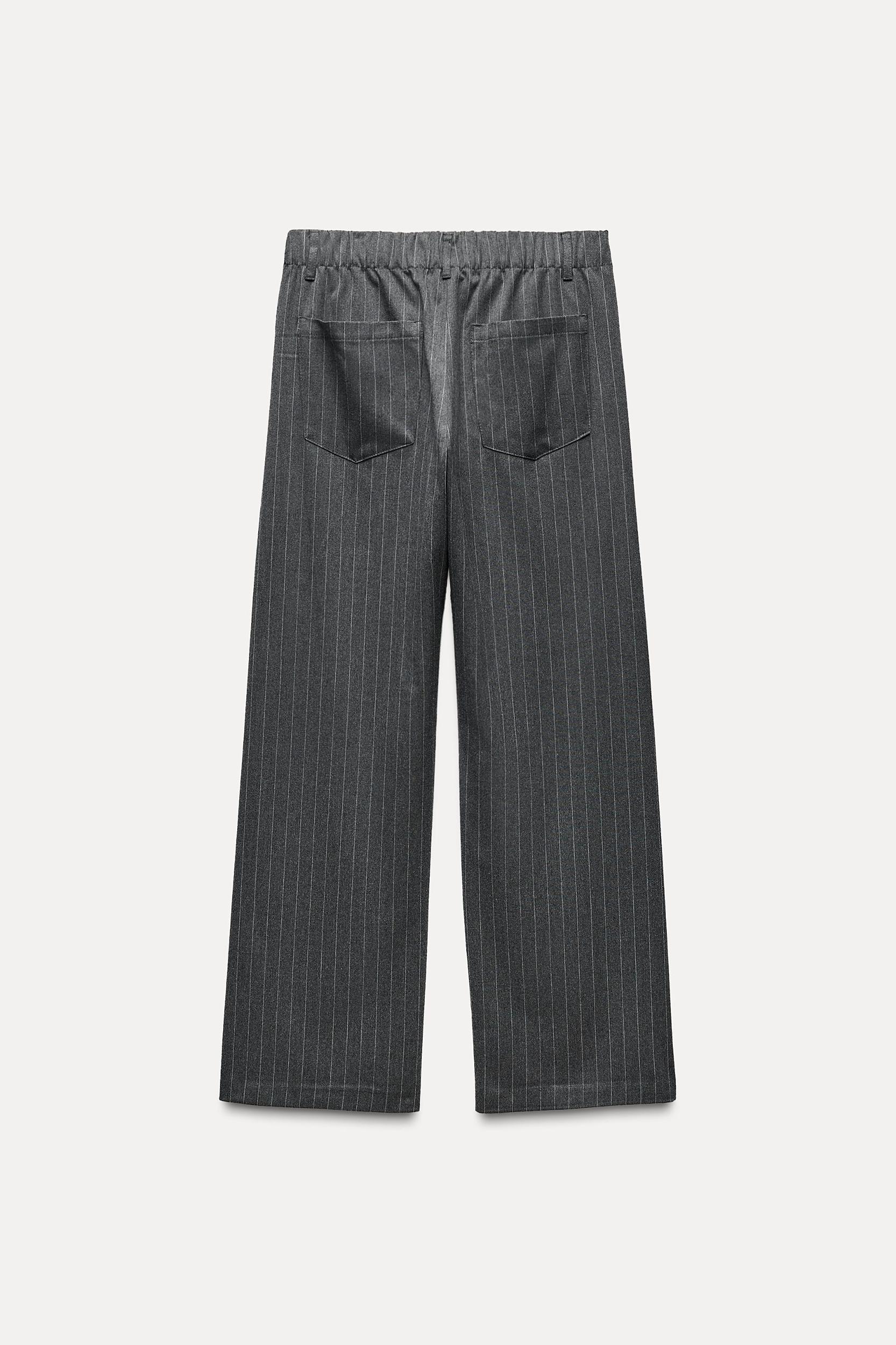 STRIPED DRAWSTRING PANTS Product Image