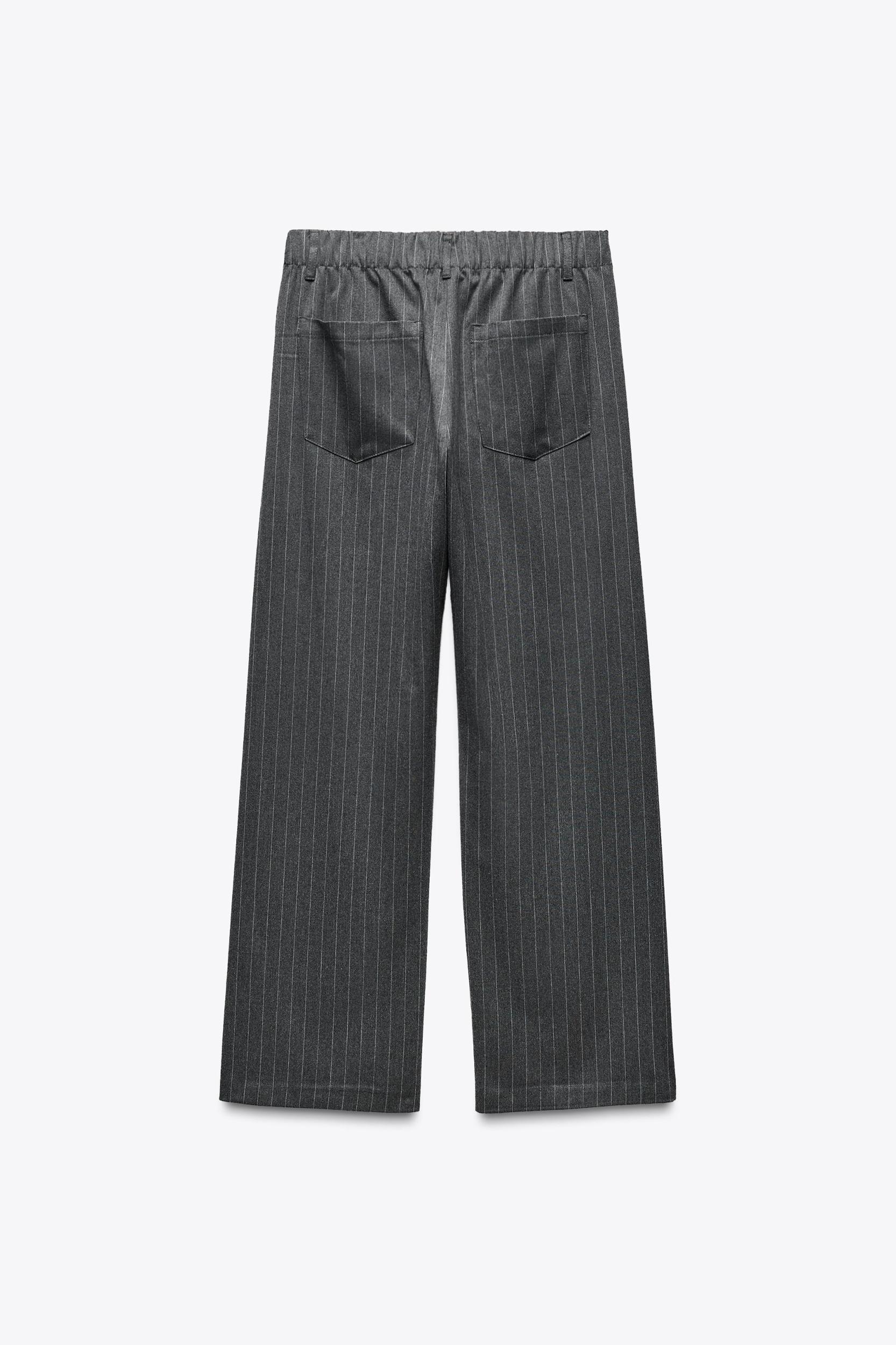 STRIPED DRAWSTRING PANTS Product Image