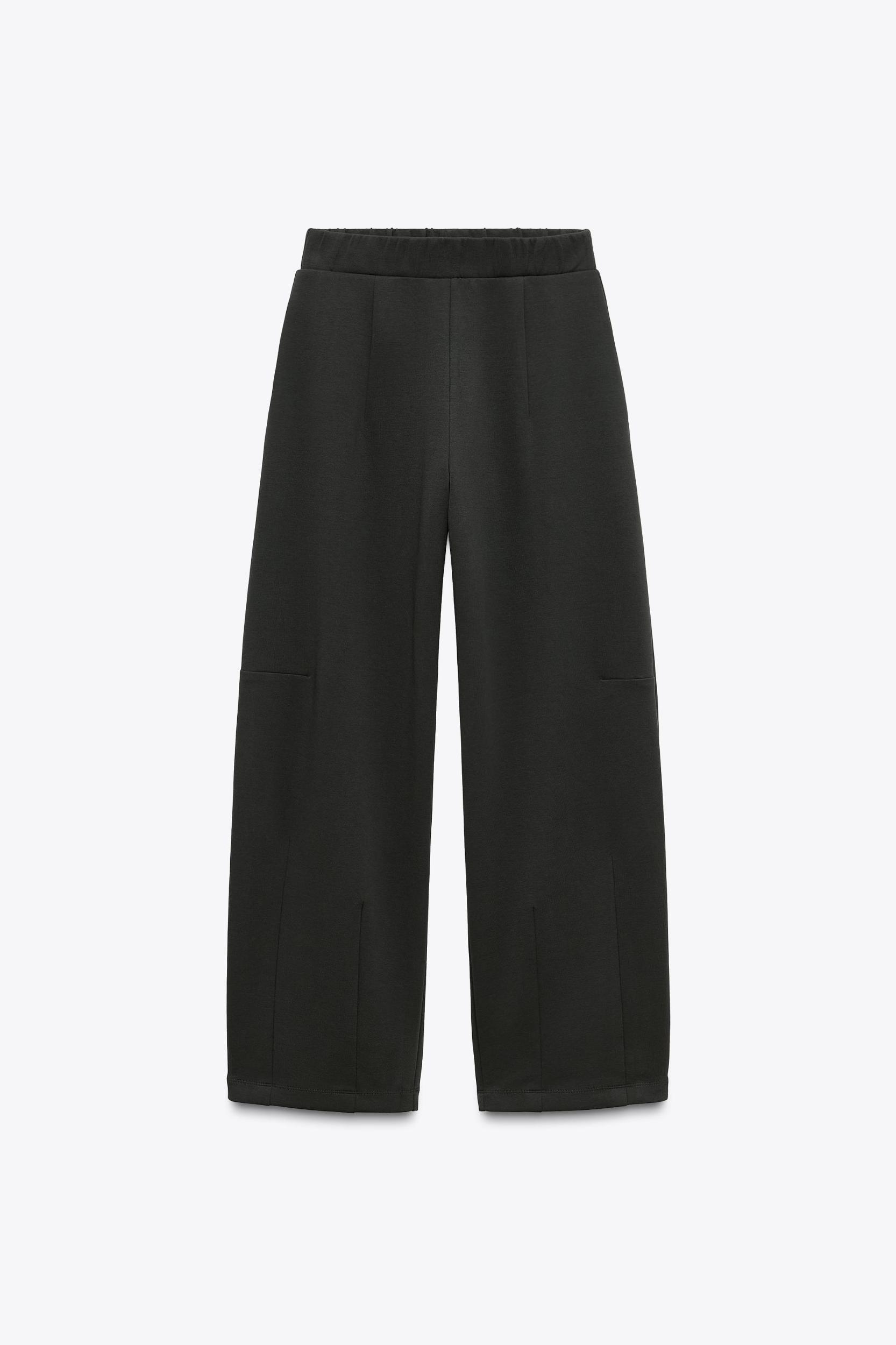 CREPE WIDE LEG PANTS Product Image