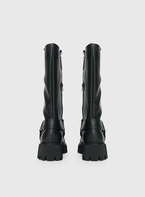 Achillies Riding Boots Black Product Image