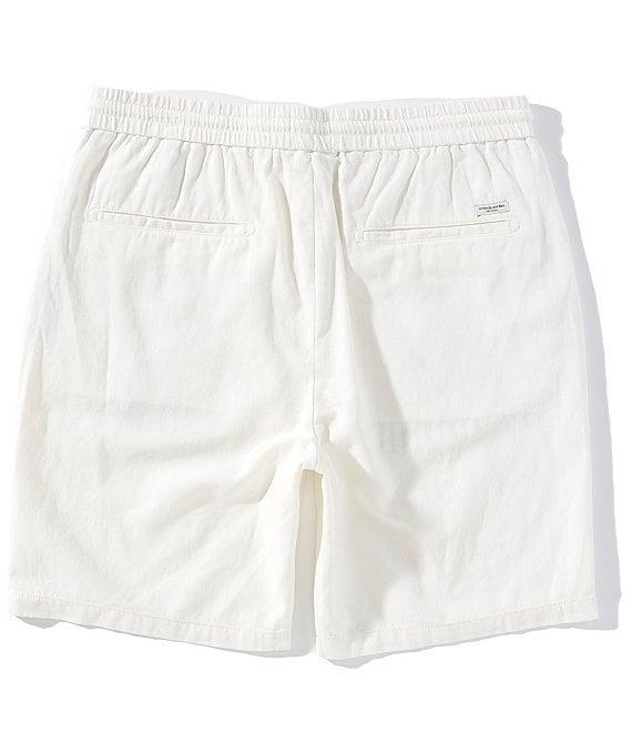 Scotch & Soda Cotton Linen 8#double; Inseam Shorts Product Image