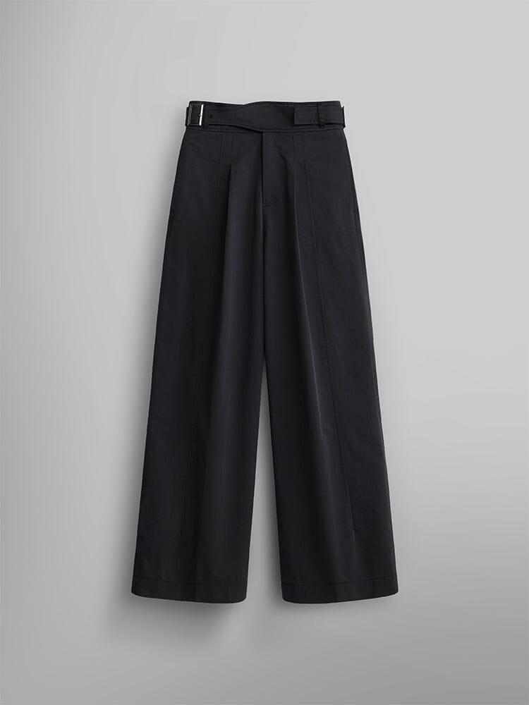 WOMEN'S GURKHA WIDE LEG TROUSER - BLACK / 31/32 Product Image