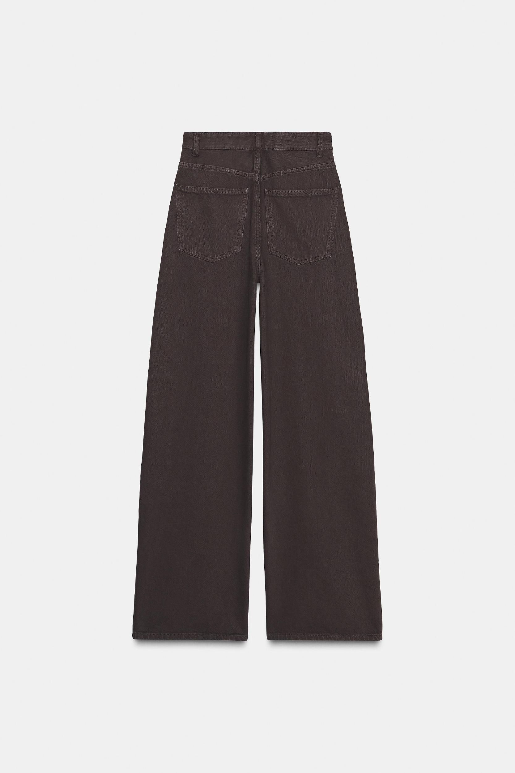 TRF EXTRA WIDE LEG HIGH WAIST JEANS Product Image