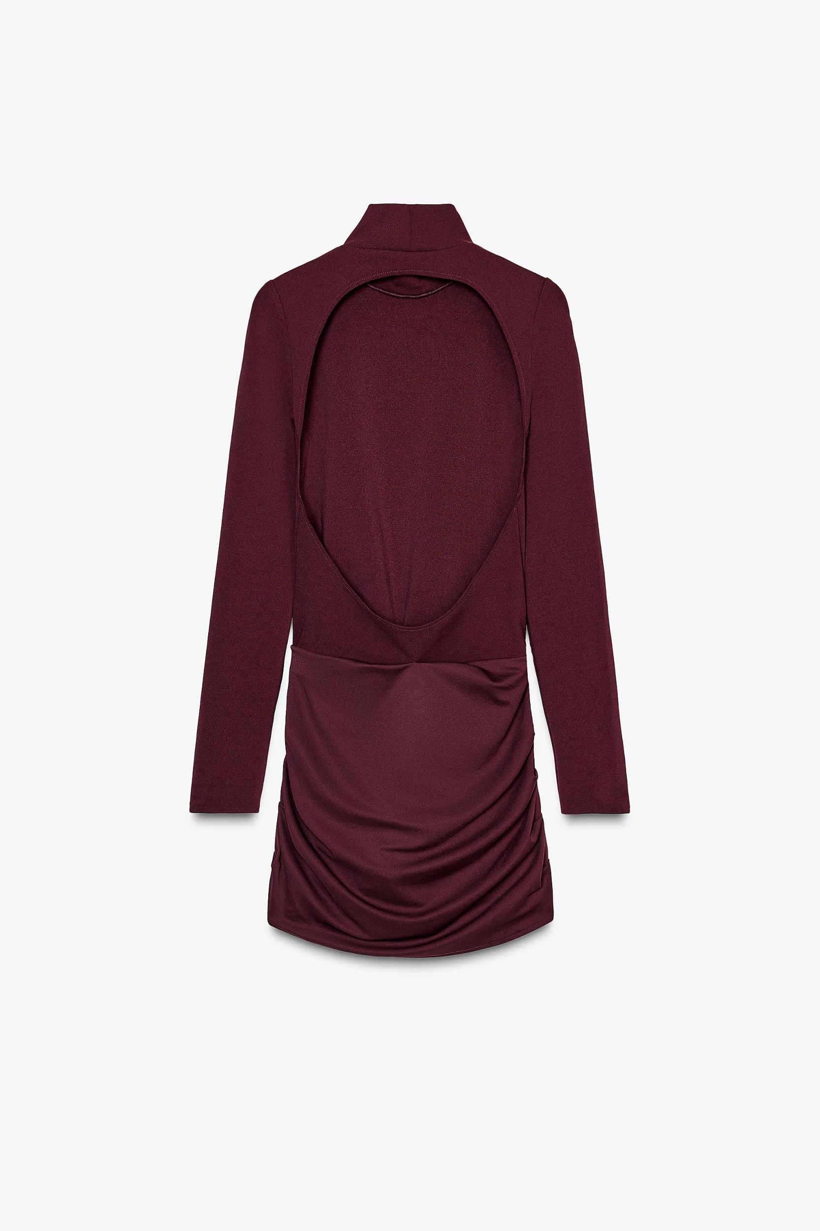 SHORT DRESS WITH SLIT Product Image