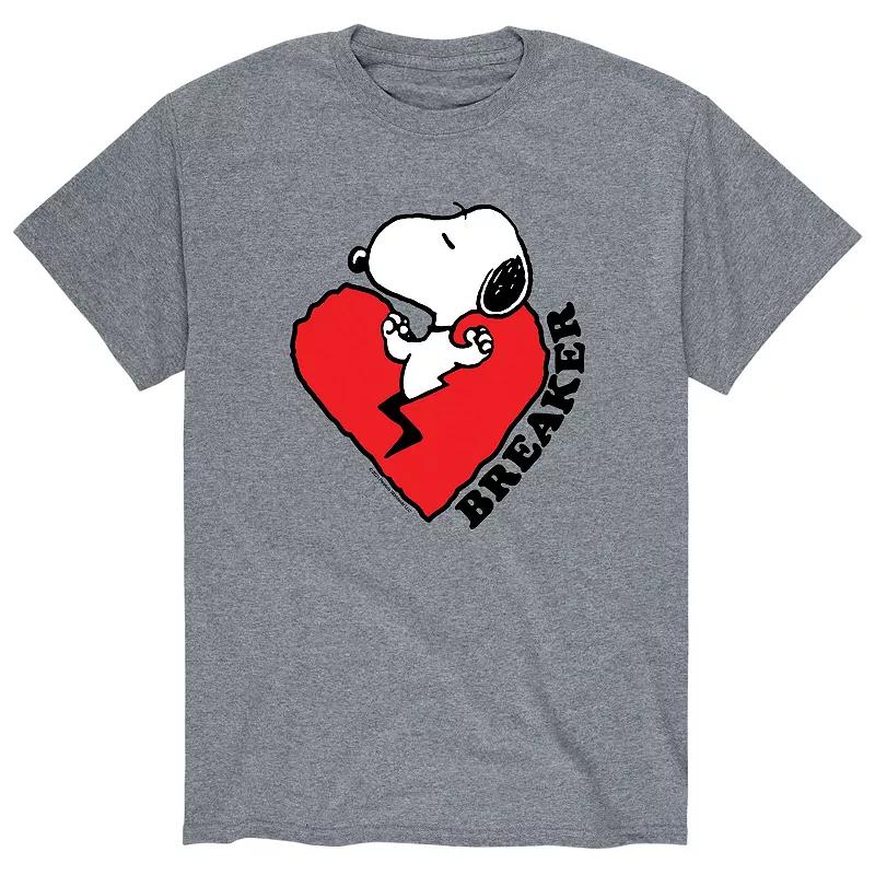 Mens Peanuts Heart Breaker Tee Product Image