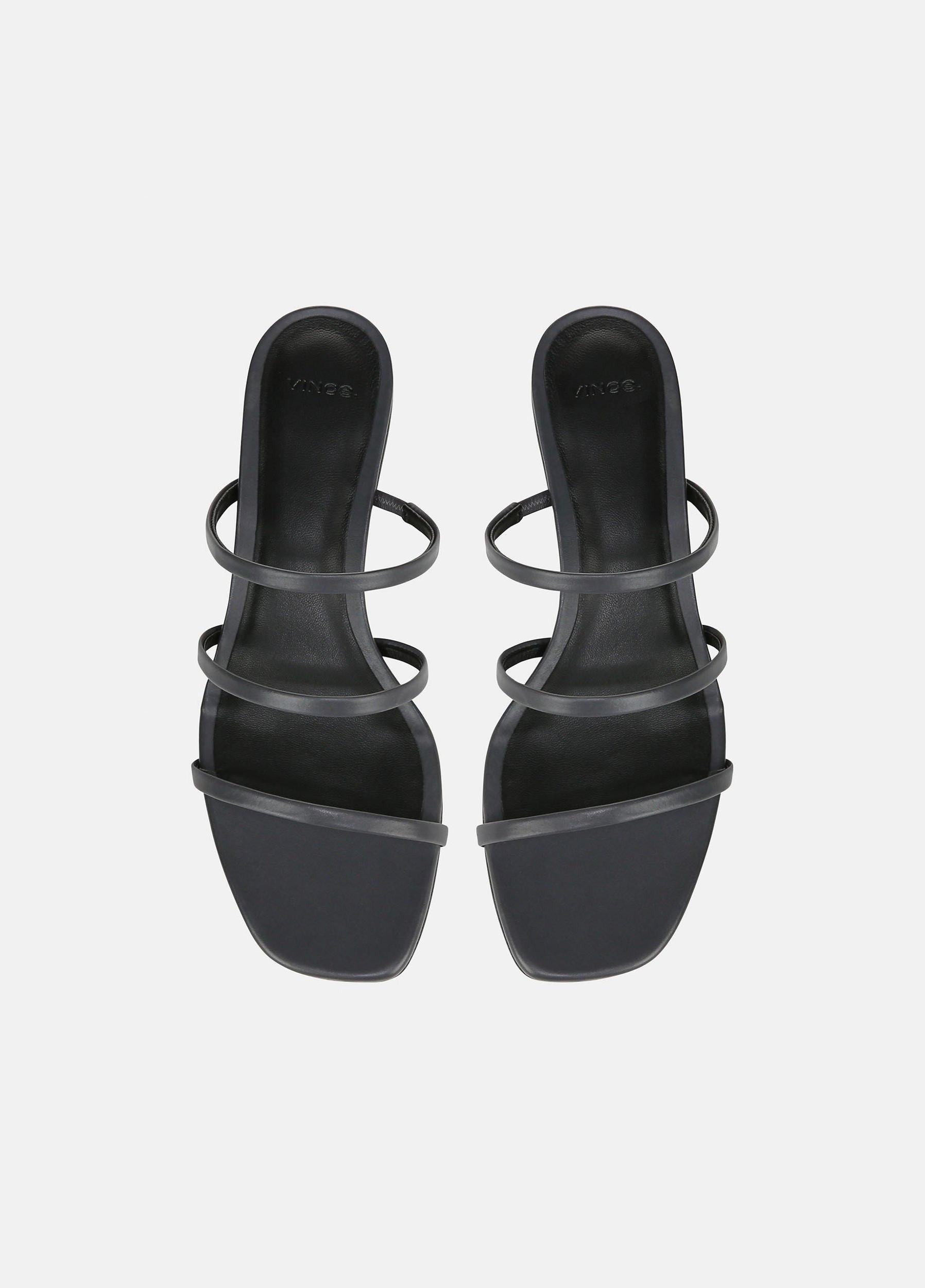 Palm Springs Leather Heeled Sandal Product Image