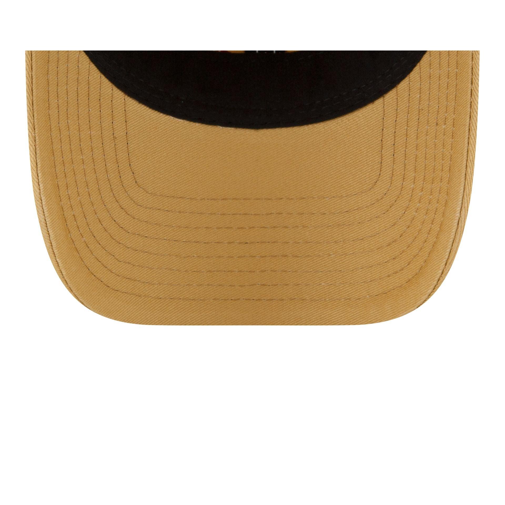Pittsburgh Steelers Gold 9TWENTY Adjustable Hat Male Product Image