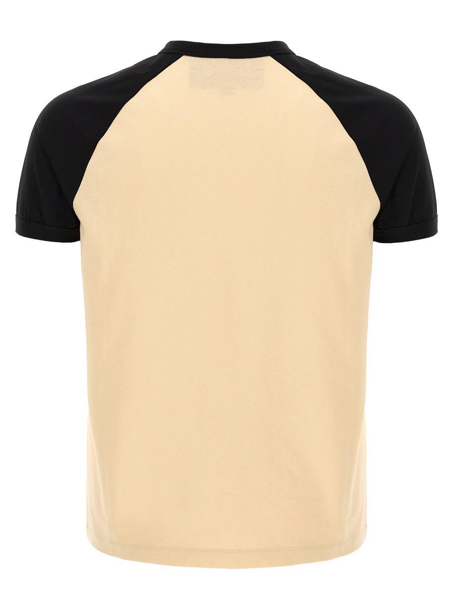 VALENTINO Chez Logo T-shirt In Neutral Product Image
