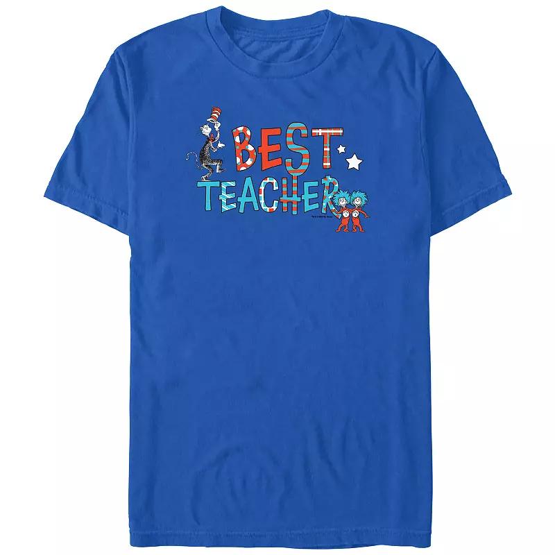 Men's Dr. Seuss Best Teacher Graphic Tee,  Product Image